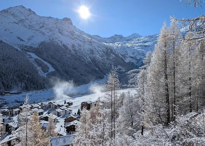 Apartment Family Friendly And Sunny In The Heart Of Grund Saas-Grund